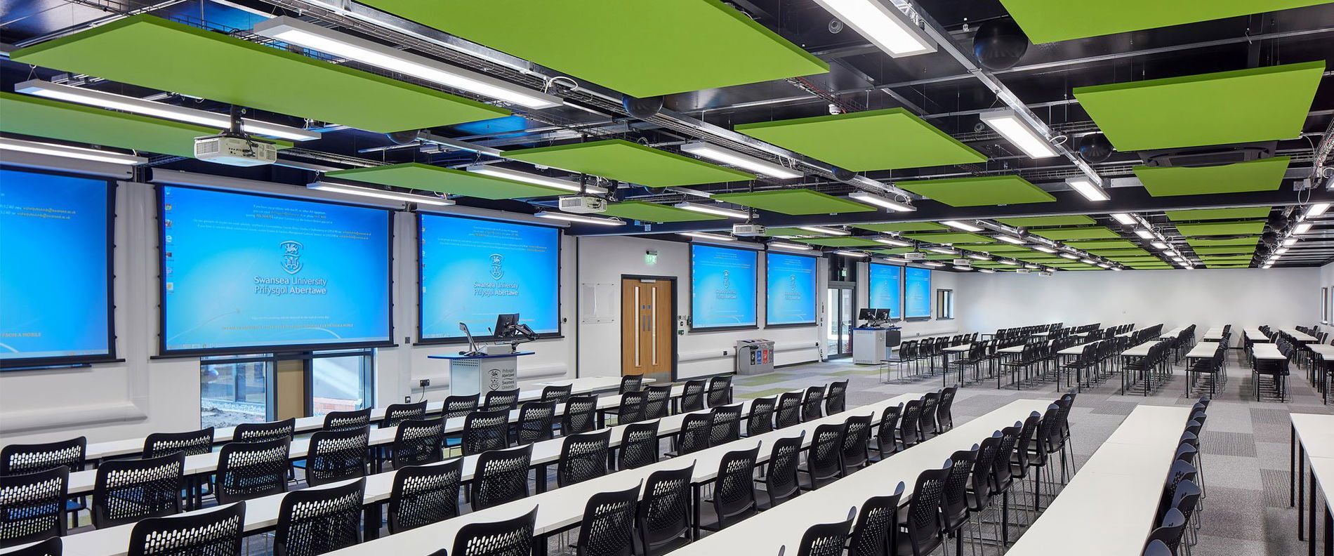 Higher education buildings