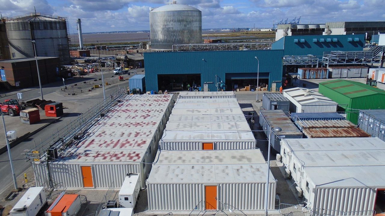 Blast rated accommodation for Mitsubishi Chemical UK