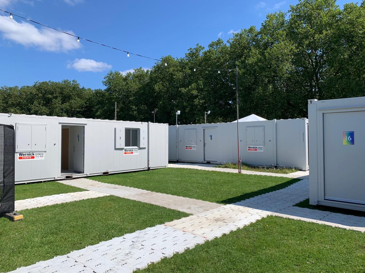 Wernick Events - Portable cabins for events