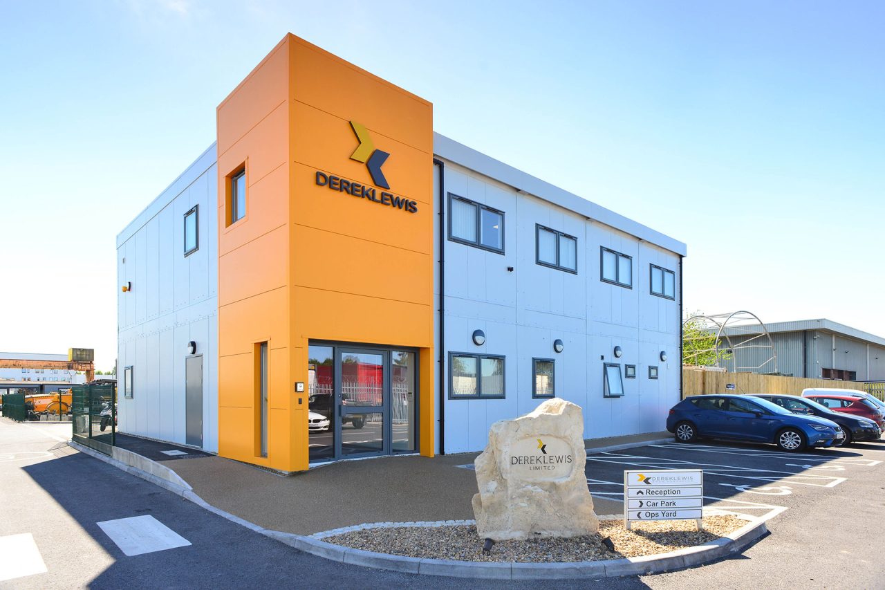 Image of a refurbished modular building