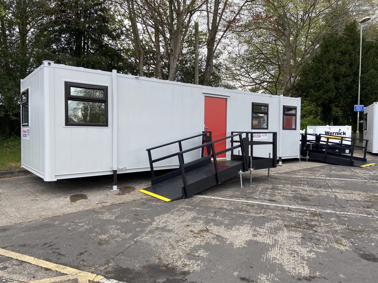 Election cabins and polling stations