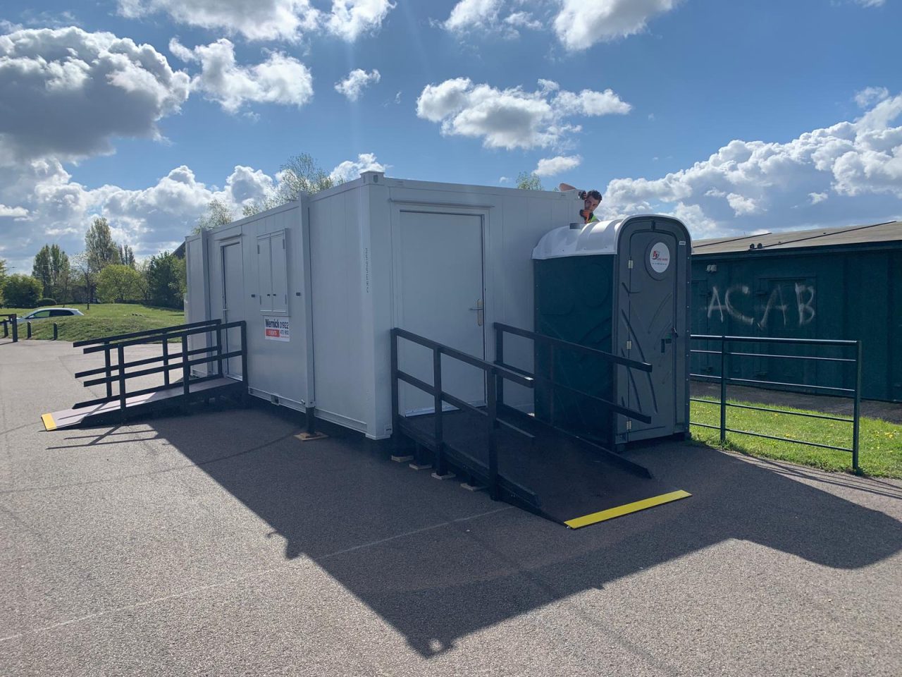 Election cabins and polling stations