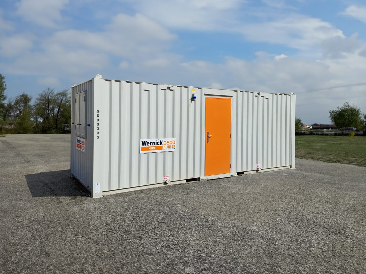 Wernick Hire's Secure Cabins