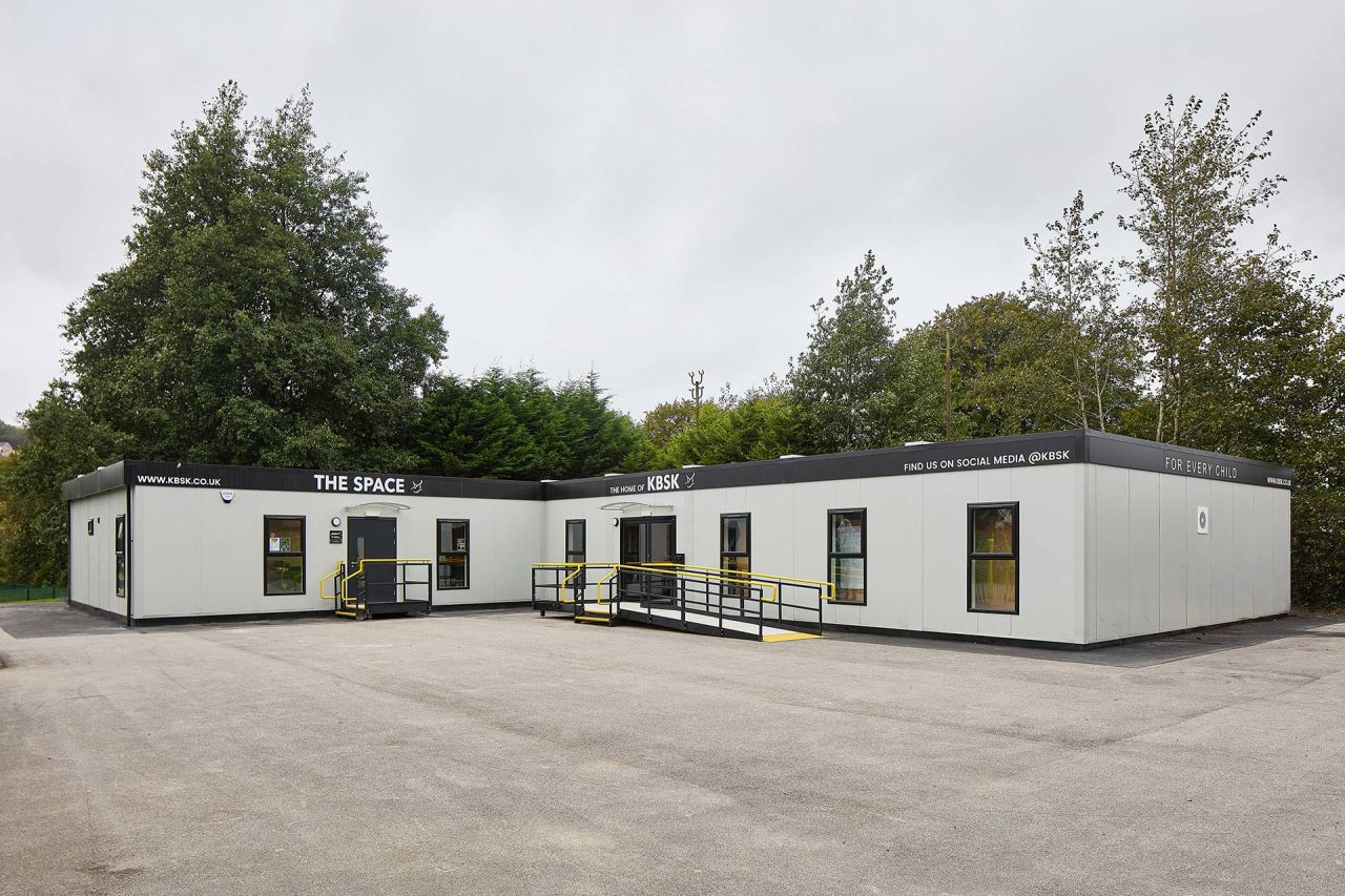 Image of modular building for a dance studio