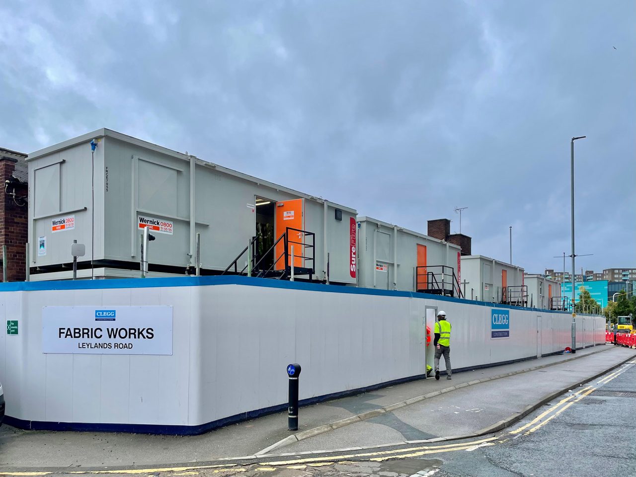 Wernick Hire's Fire Rated Accommodation