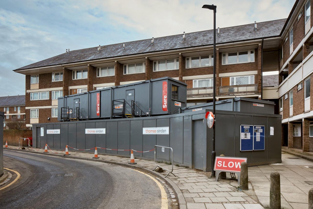 Fire-rated GreenSpace Lite cabins