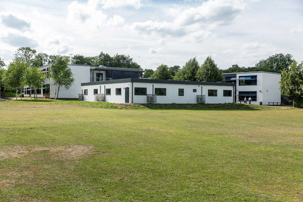 Image of The Malling School new refurbished modular classrooms
