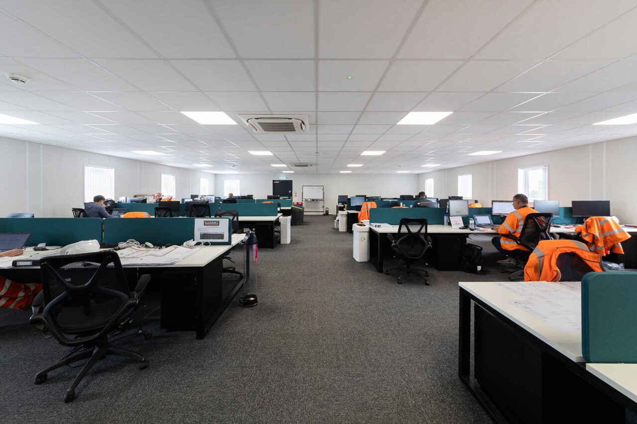image of an open plan office area