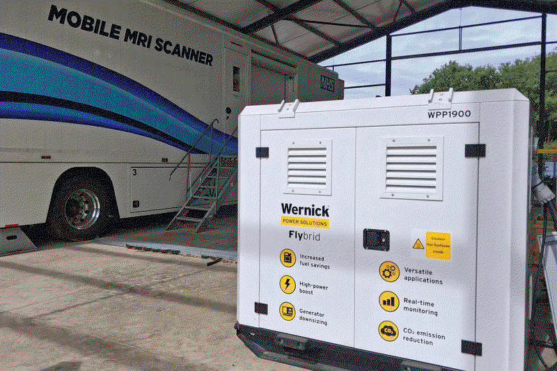 Wernick Power Solutions Flybrid at Momentm Health Cambridge